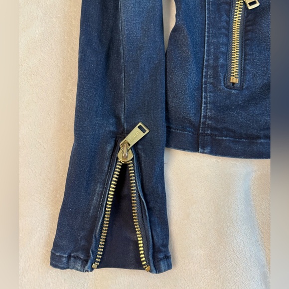 Guess biker denim jacket size xs - Picture 10 of 10
